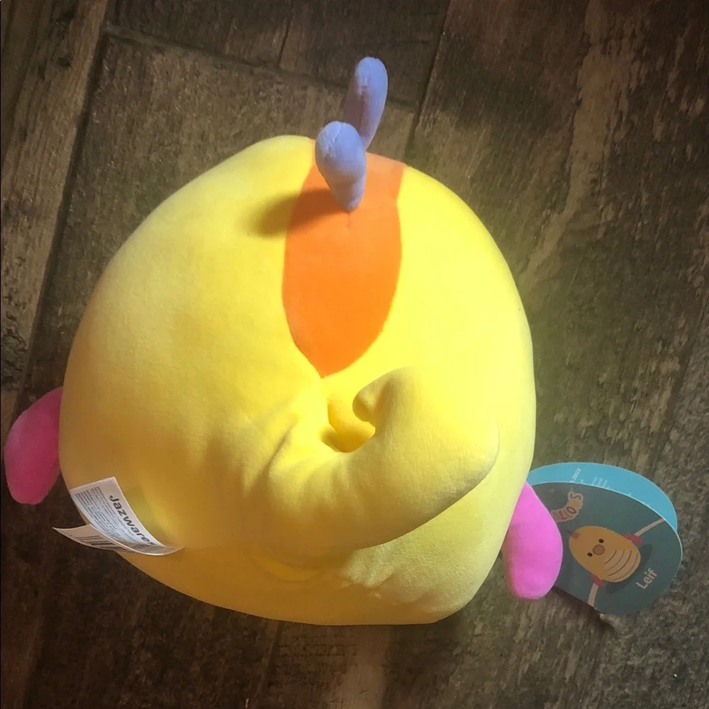 Squishmallows Yellow Bird Plush Toy - LEIF